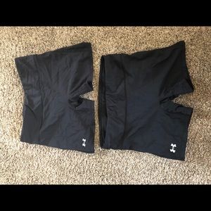 Under armour black spandex